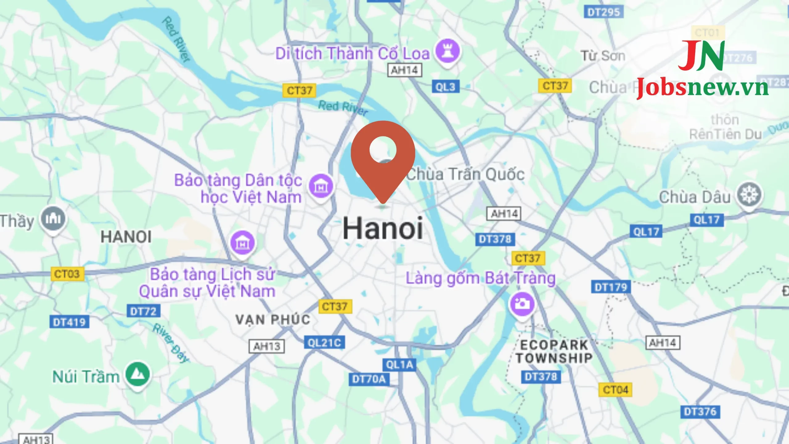 Tổng hợp mã bưu chính (Zip Code) tại Hà Nội