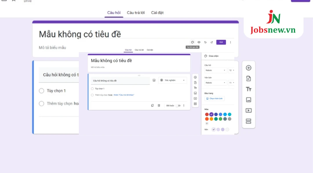 google biểu mẫu