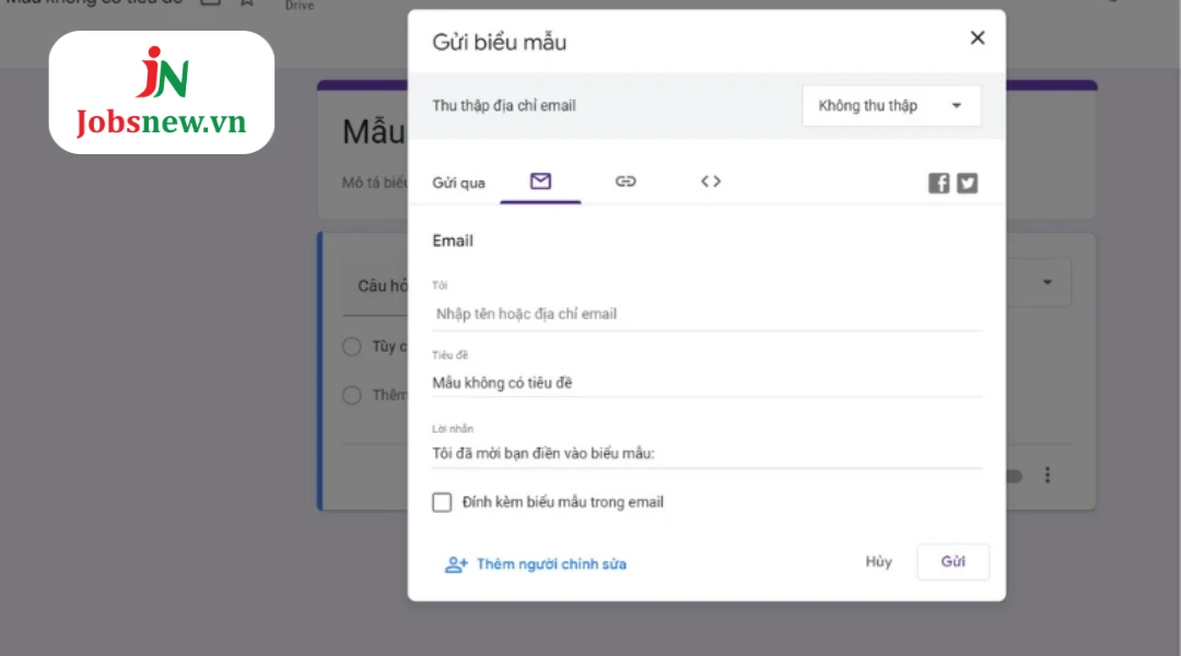 google biểu mẫu