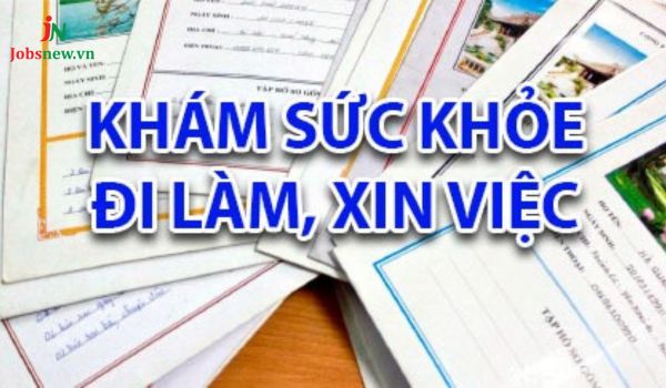 Khám sức khỏe đi làm