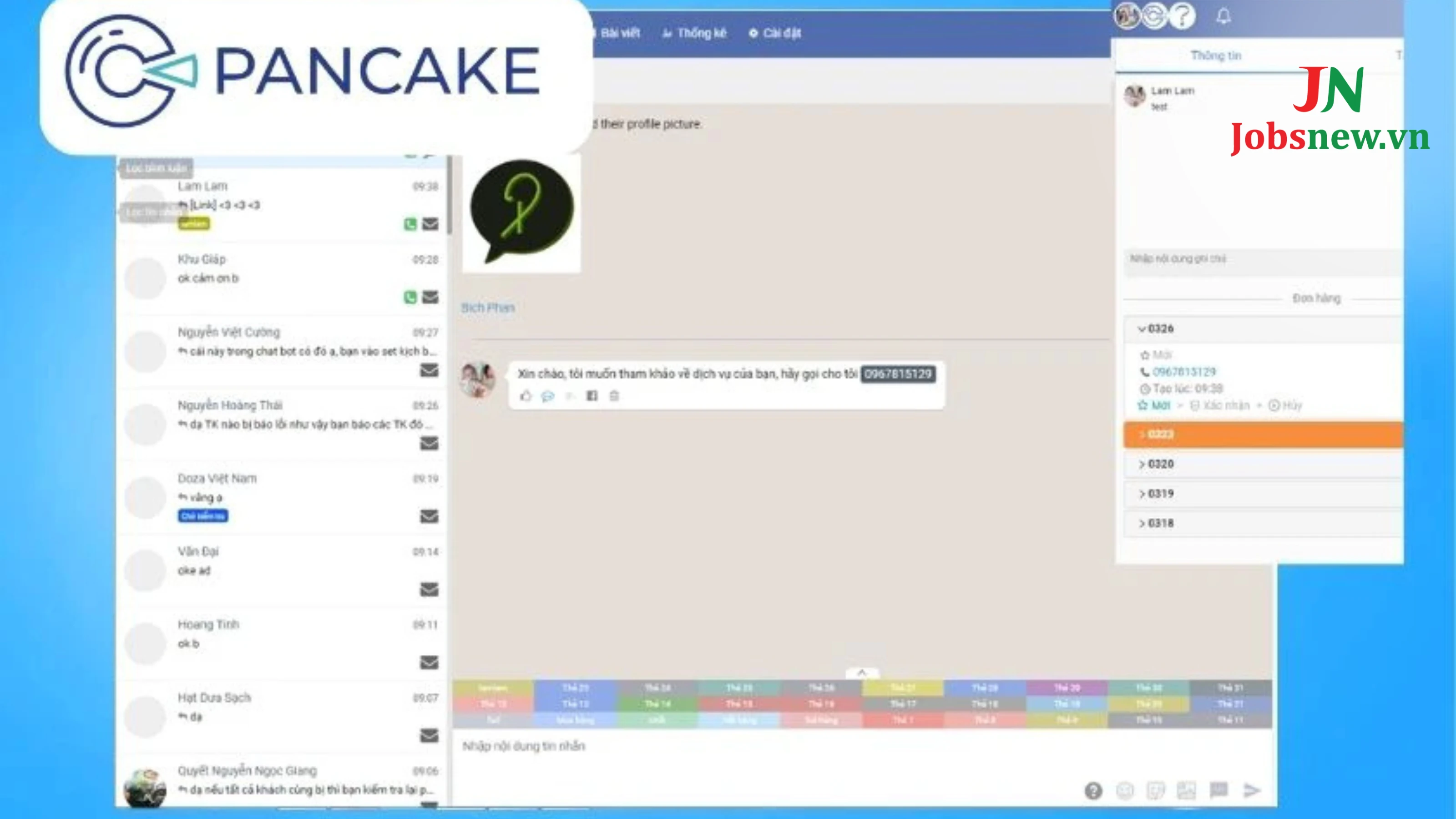 Phần mềm bán hàng facebook-Pancake