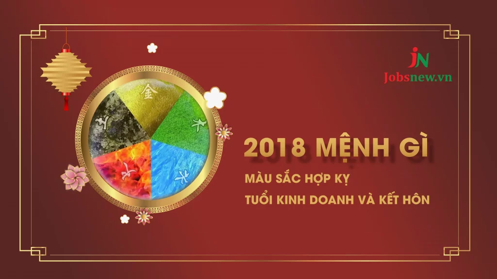 2018 hợp màu gì