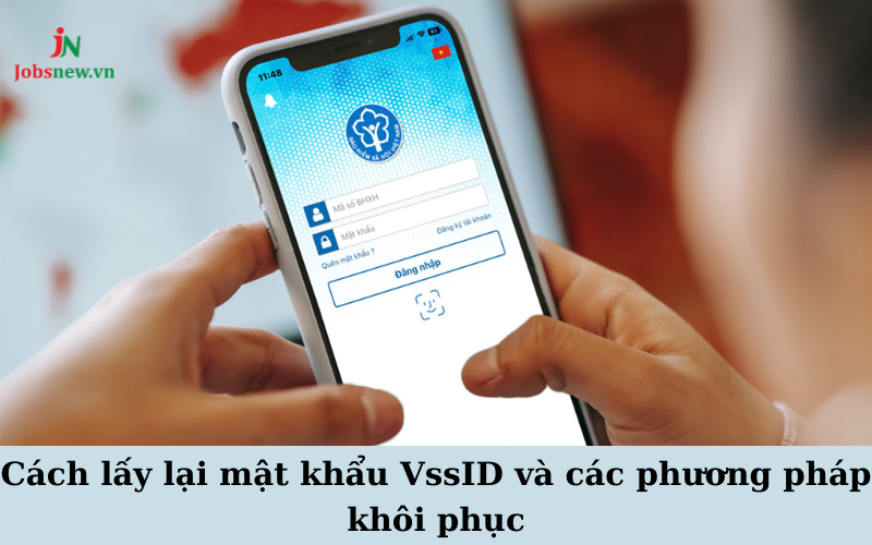 cách lấy lại mật khẩu VssID