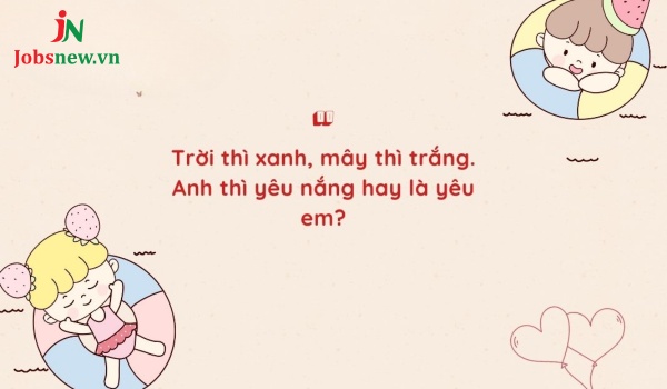 các câu thả thính hài hước