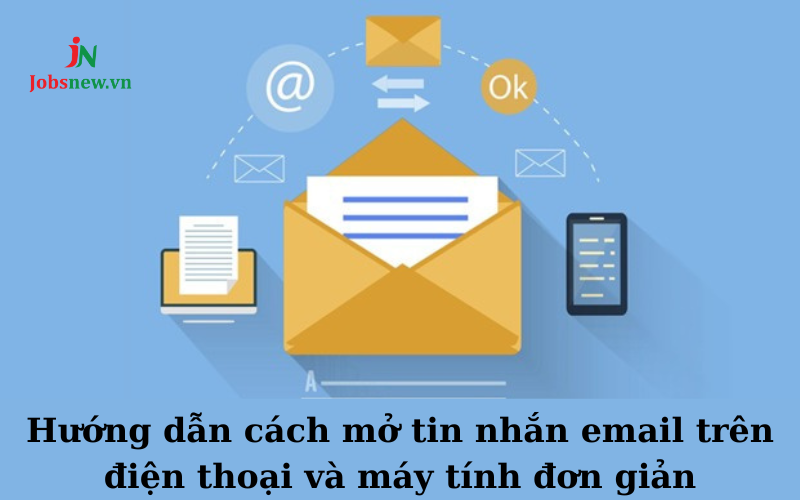 mở email