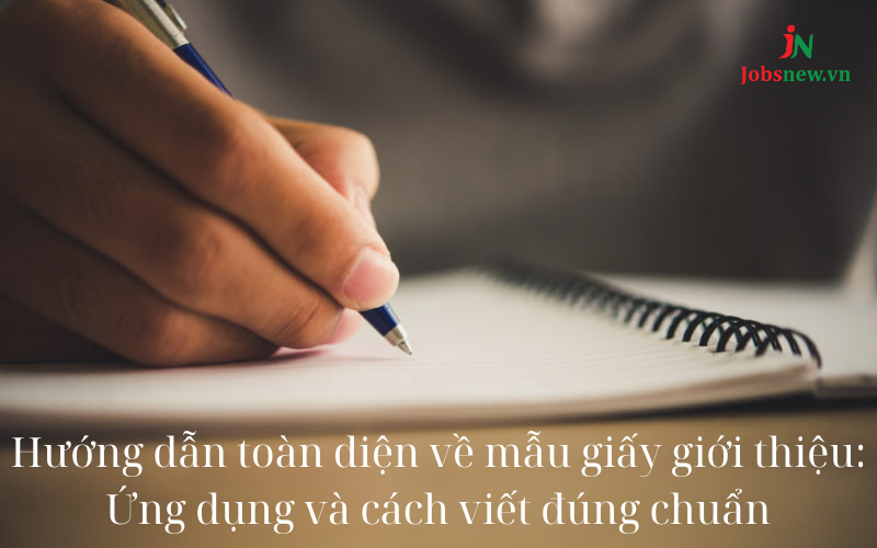 Mẫu giấy giới thiệu