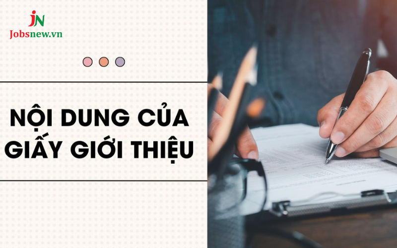 mẫu giấy giới thiệu