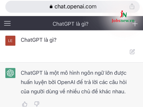 chat gpt là gì