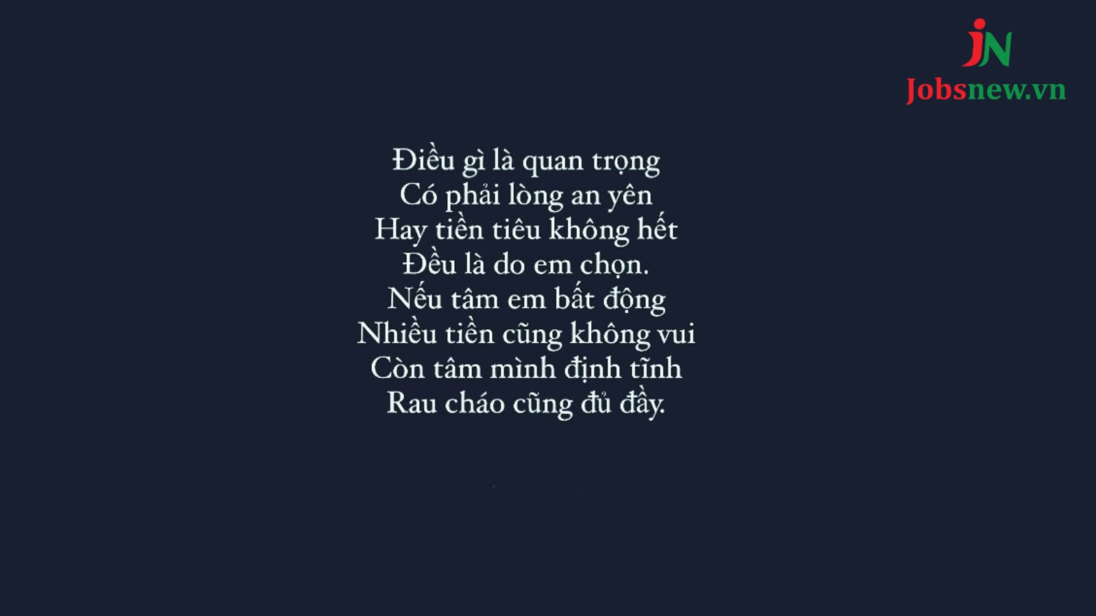 Bài thơ về cuộc sống vui vẻ