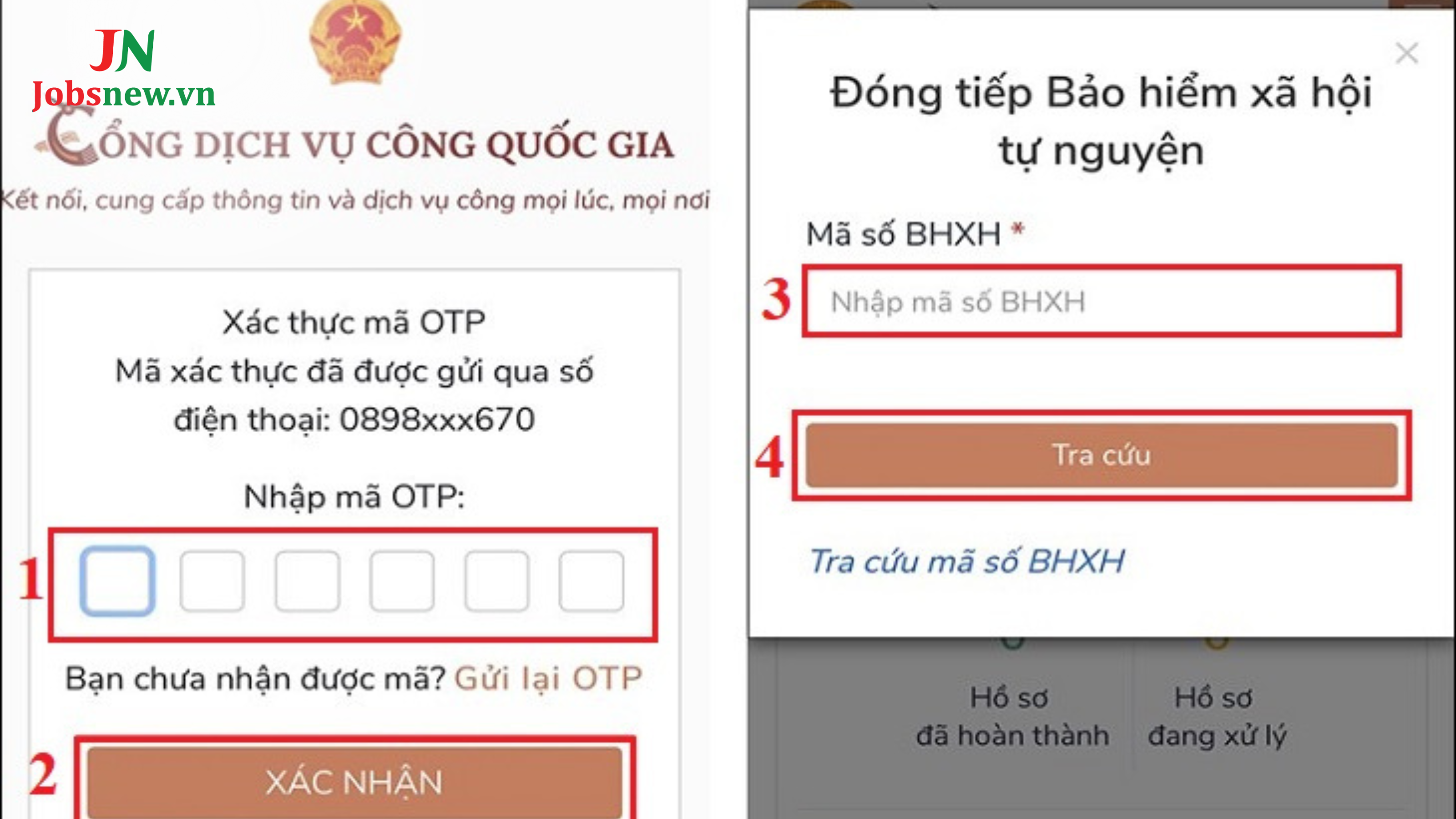 Tra cứu bảo hiểm xã hội qua cổng dịch vụ công quốc gia