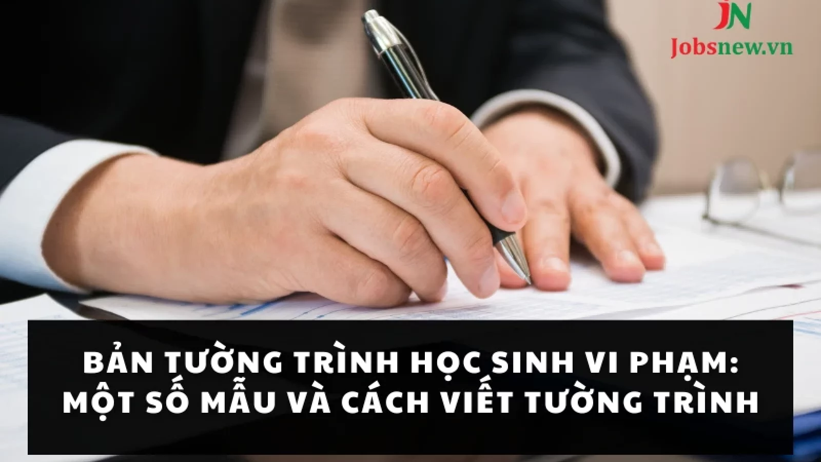 bản tường trình học sinh