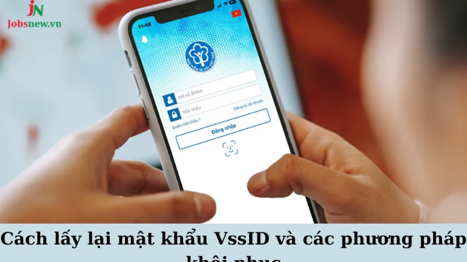 cách lấy lại mật khẩu VssID