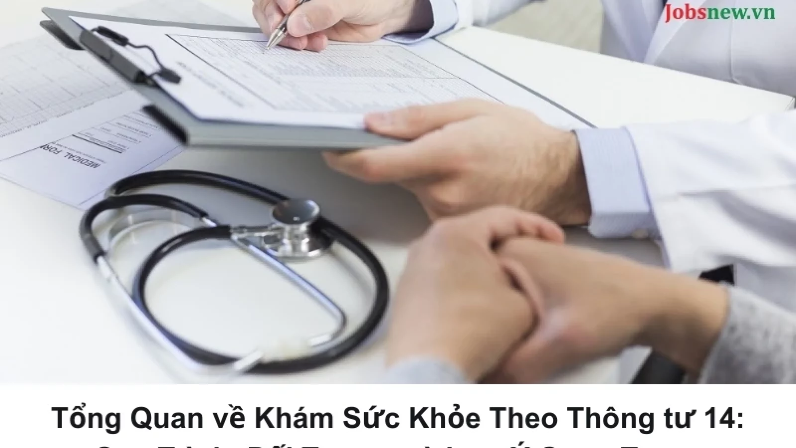 Tổng quan về khám sức khỏe theo thông tư 14