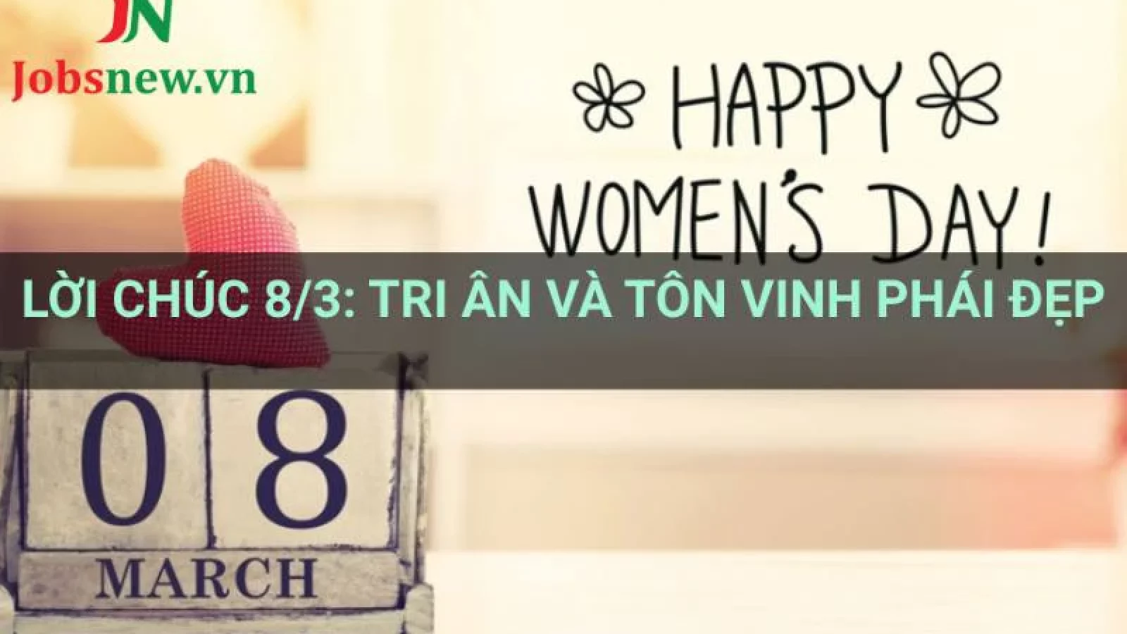 Lời chúc 8/3